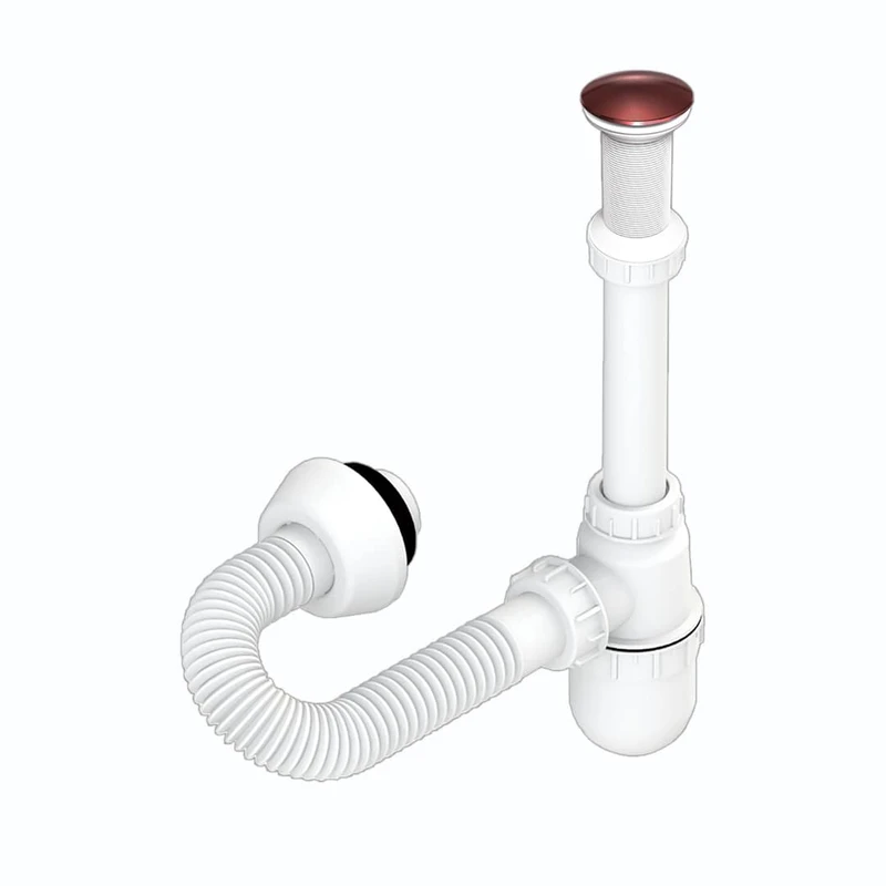 سیفون روشویی جهانیار مدل اتومات 5-210 به همراه زیرآب