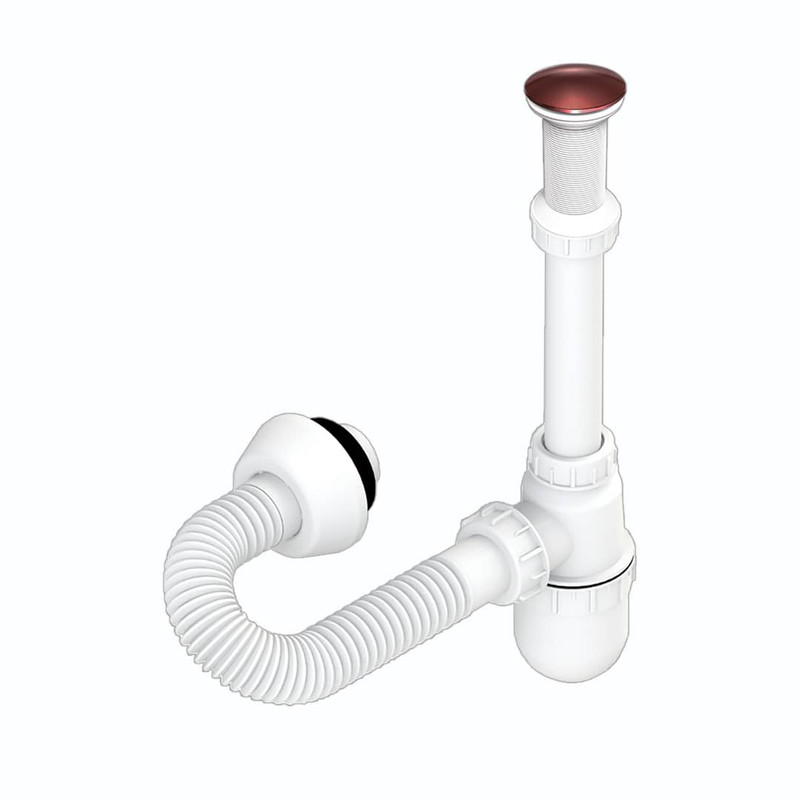 سیفون روشویی جهانیار مدل اتومات 5-210 به همراه زیرآب سیفون روشویی جهانیار مدل اتومات 5-210 به همراه زیرآب