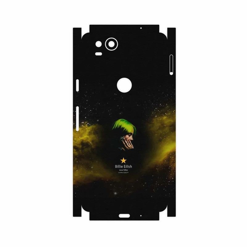 برچسب پوششی ماهوت مدل Billie Eilish-FullSkin مناسب برای گوشی موبایل گوگل Pixel 2