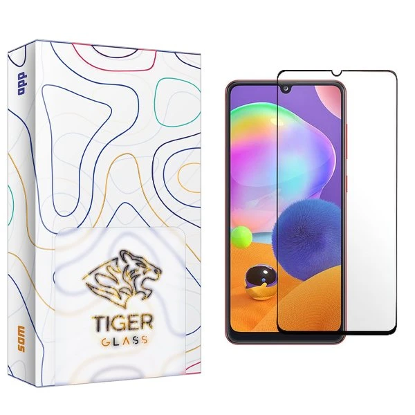 محافظ صفحه نمایش شیشه ای تایگر گلس مدل APL2 Full مناسب برای گوشی موبایل سامسونگ Galaxy A31