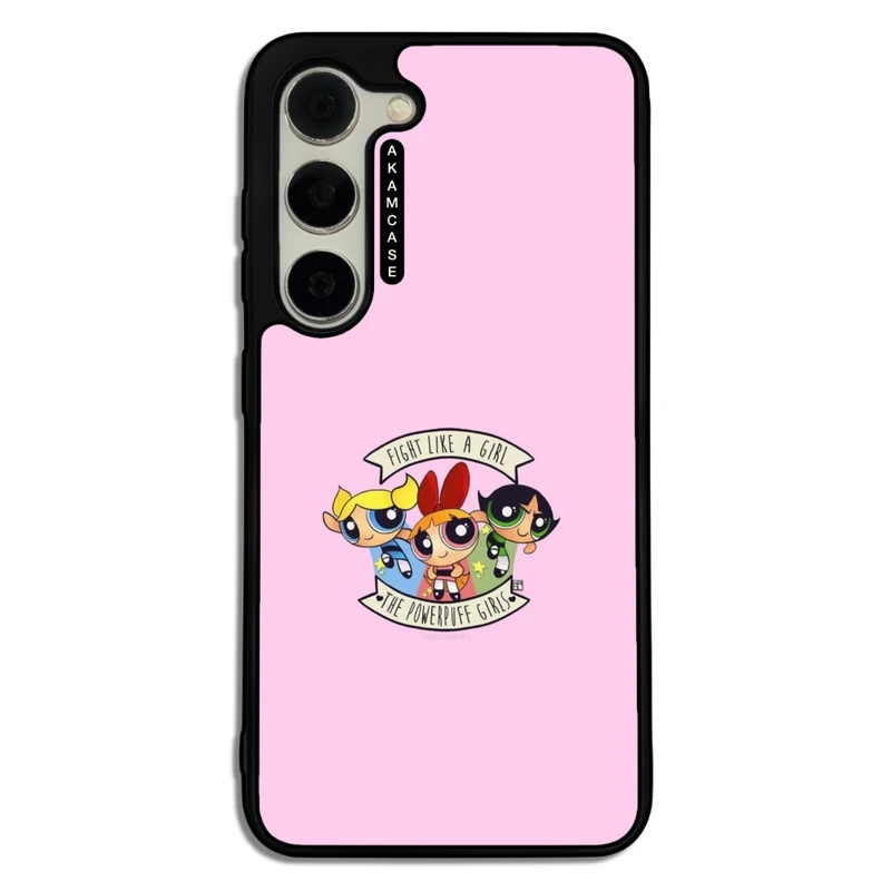 کاور آکام مدل AMCWSGS23-POWERPUFF GIRLS16 مناسب برای گوشی موبایل سامسونگ Galaxy S23