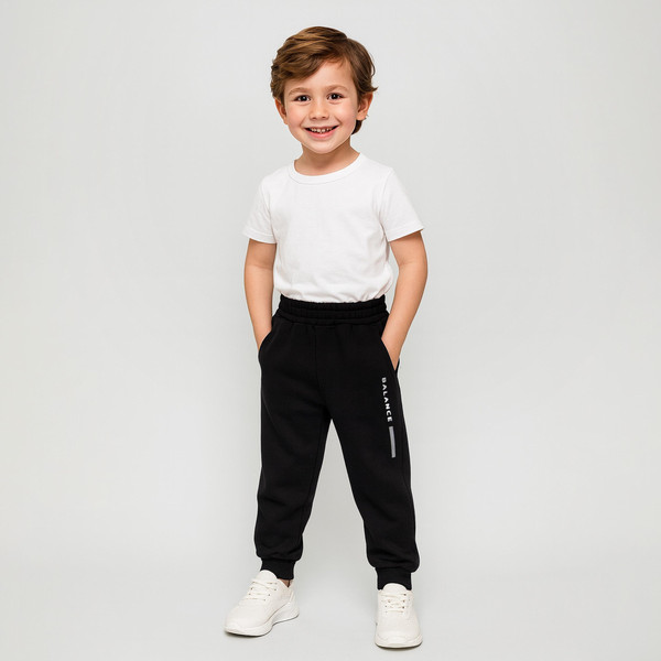 شلوار اسلش پسرانه مادر مدل 769950 رنگ مشکی