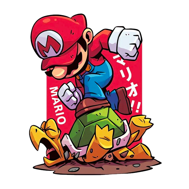 استیکر پارچه و لباس پاد آفرین مدل گیم کد 362