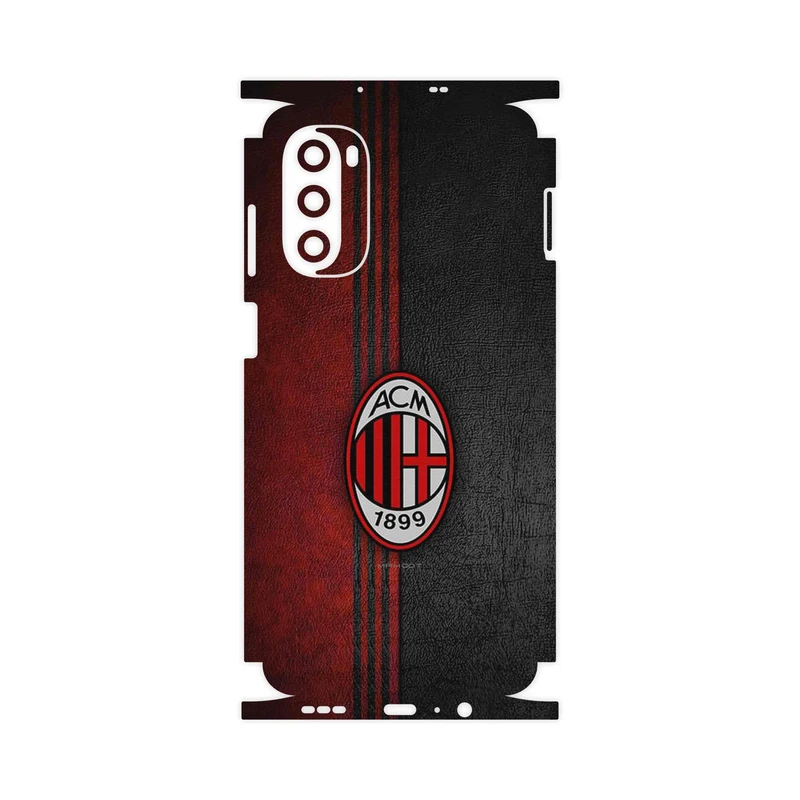 برچسب پوششی ماهوت مدل AC_Milan-FullSkin مناسب برای گوشی موبایل موتورولا Moto G52