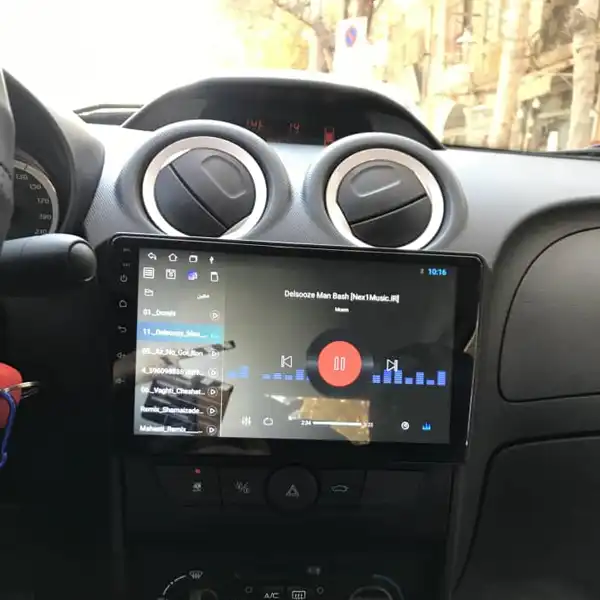 پخش کننده تصویری خودرو اینفینیتی کدS116 مناسب برای رانا