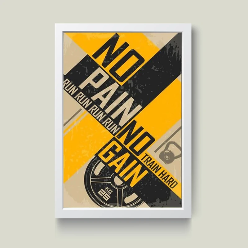 تابلو مدل دکوراتیو انگیزشی No painکدG10-17