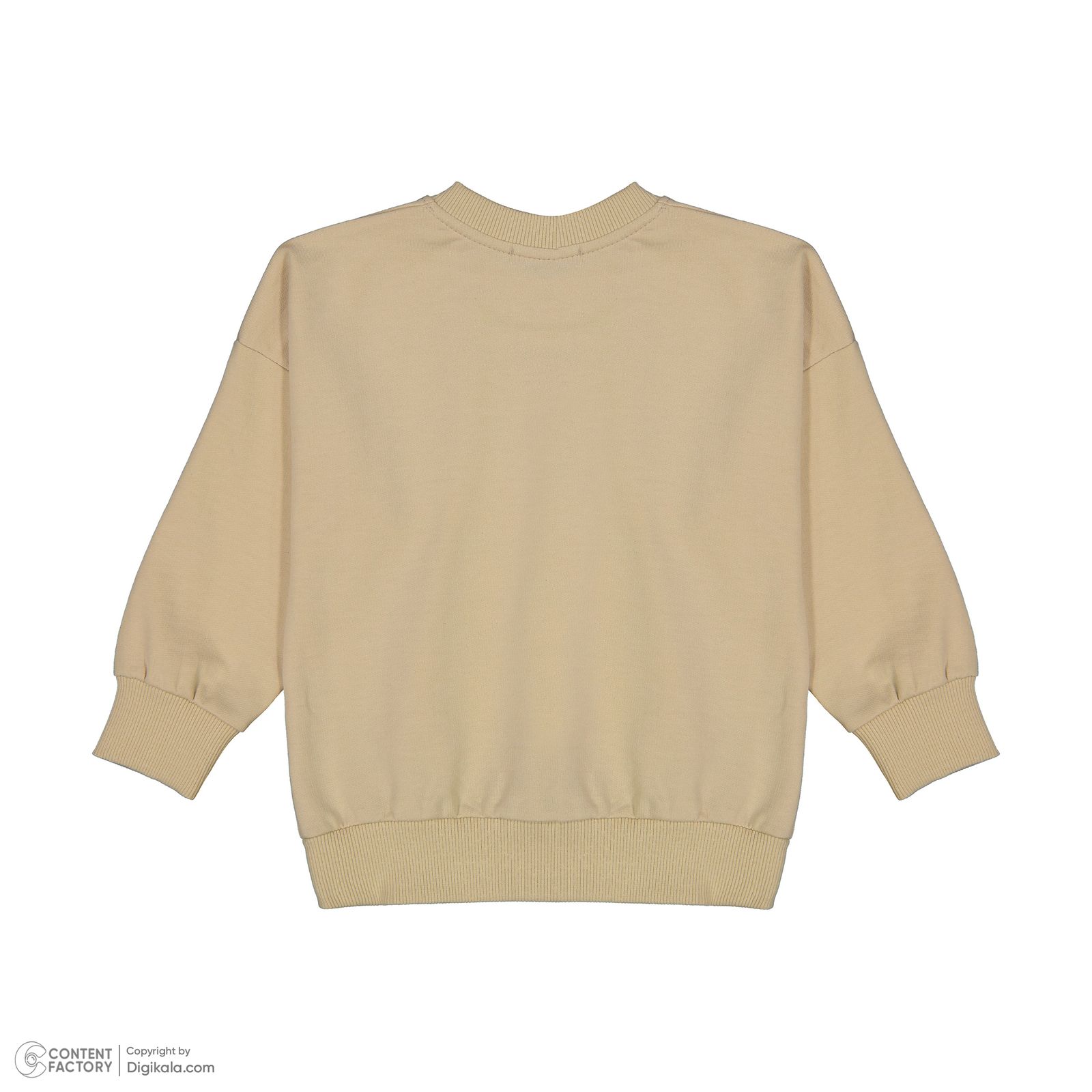 سویشرت دخترانه مادر مدل هانا رنگ کرم - - 6
