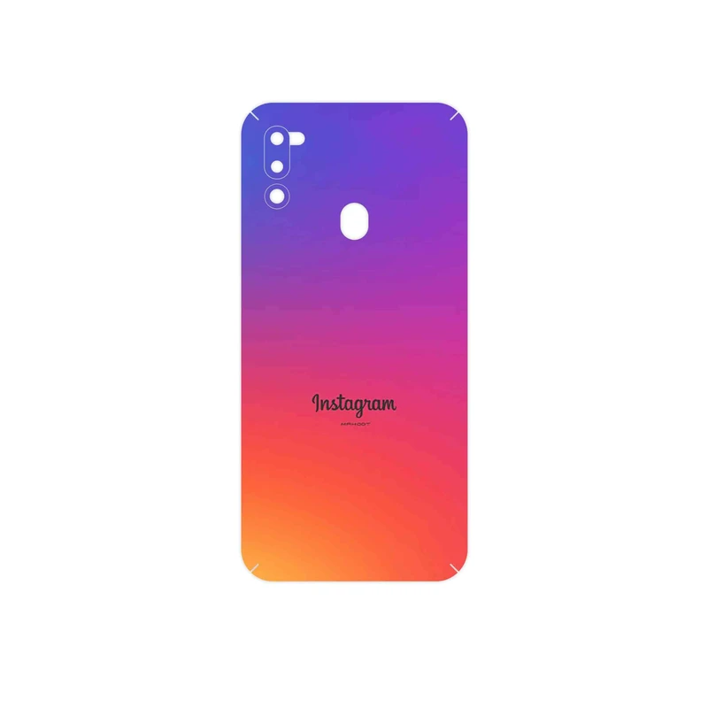 برچسب پوششی ماهوت مدل Instagram مناسب برای گوشی موبایل سامسونگ Galaxy M21 (2021) Edition