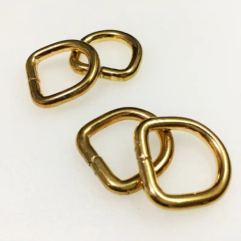 یراق کیف دوزی مدل نیم حلقه کد Y-1.5cmGld بسته 4 عددی