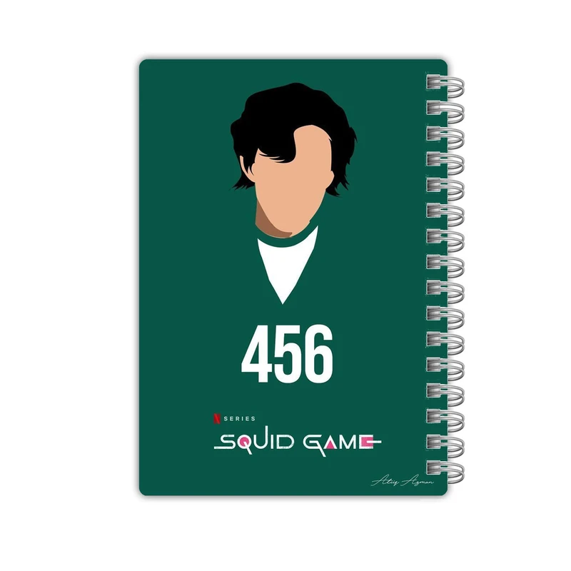 دفترچه یادداشت 50 برگ مدل Squid Game کد 2206