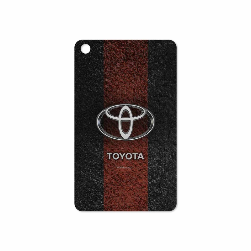 برچسب پوششی ماهوت مدل TOYOTA-Logo مناسب برای تبلت شیائومی Mi Pad 4 2018