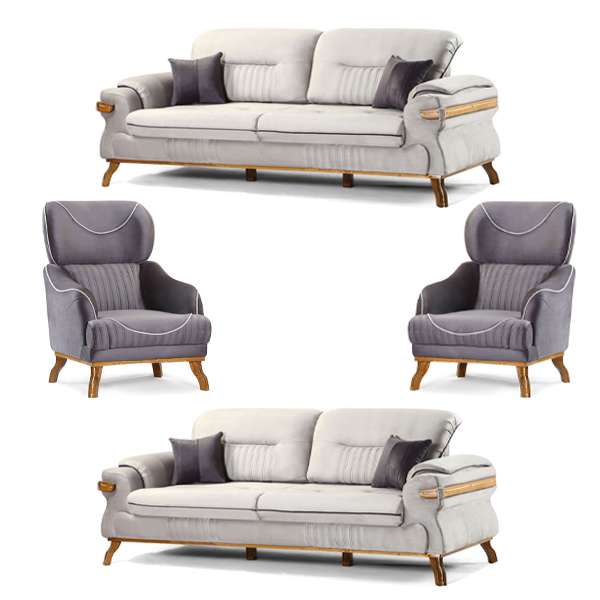 مبل راحتی هشت نفره  گروه صنعتی آراز مدل لورنت