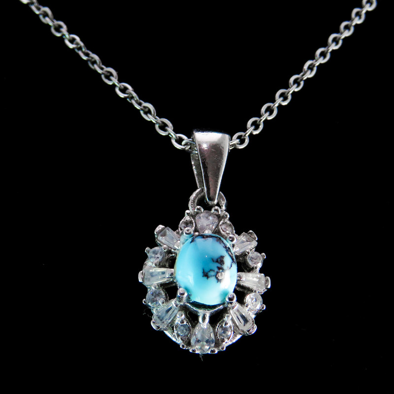 نیم ست نقره زنانه کد AV019-2