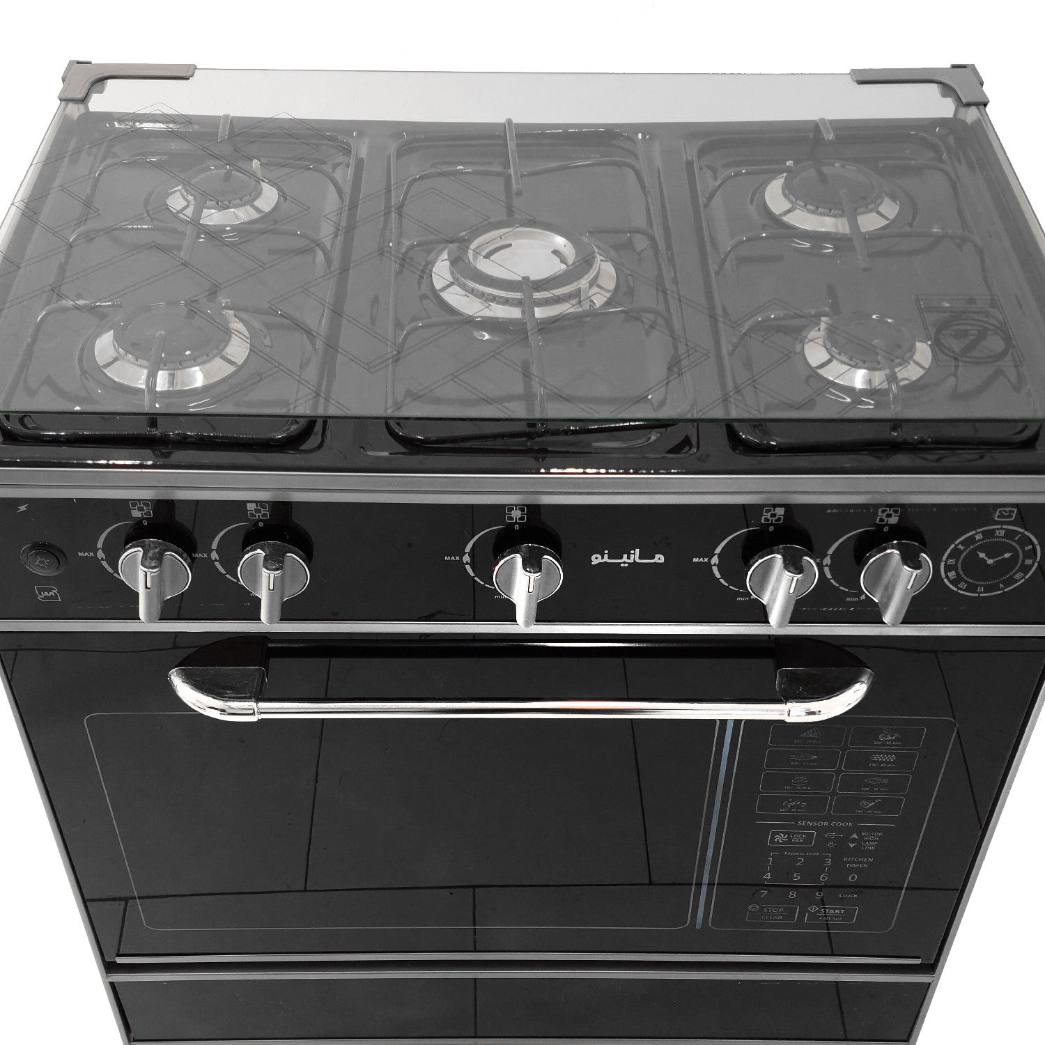 اجاق گاز 5 شعله مانینو مدل W80