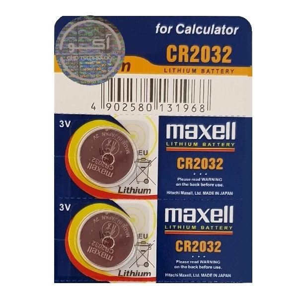 باتری سکه ای مکسل مدل CR2032 بسته دو عددی