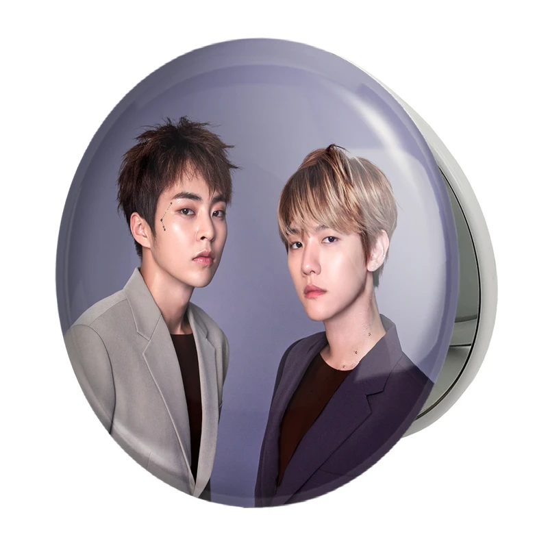 آینه جیبی خندالو طرح گروه اکسو EXO مدل تاشو کد 13554 