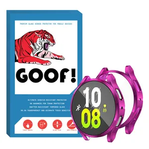کاور گوف مدل Tempered Protector مناسب برای ساعت هوشمند سامسونگ Galaxy Watch 5 44mm به همراه محافظ صفحه نمایش