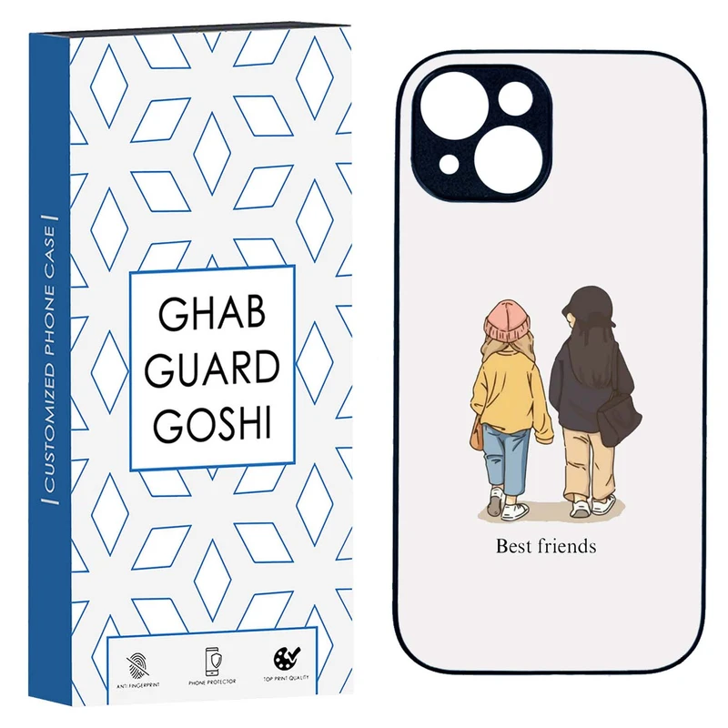 کاور قاب گارد گوشی طرح دخترانه کد TPU-020 مناسب برای گوشی موبایل اپل IPHONE 15