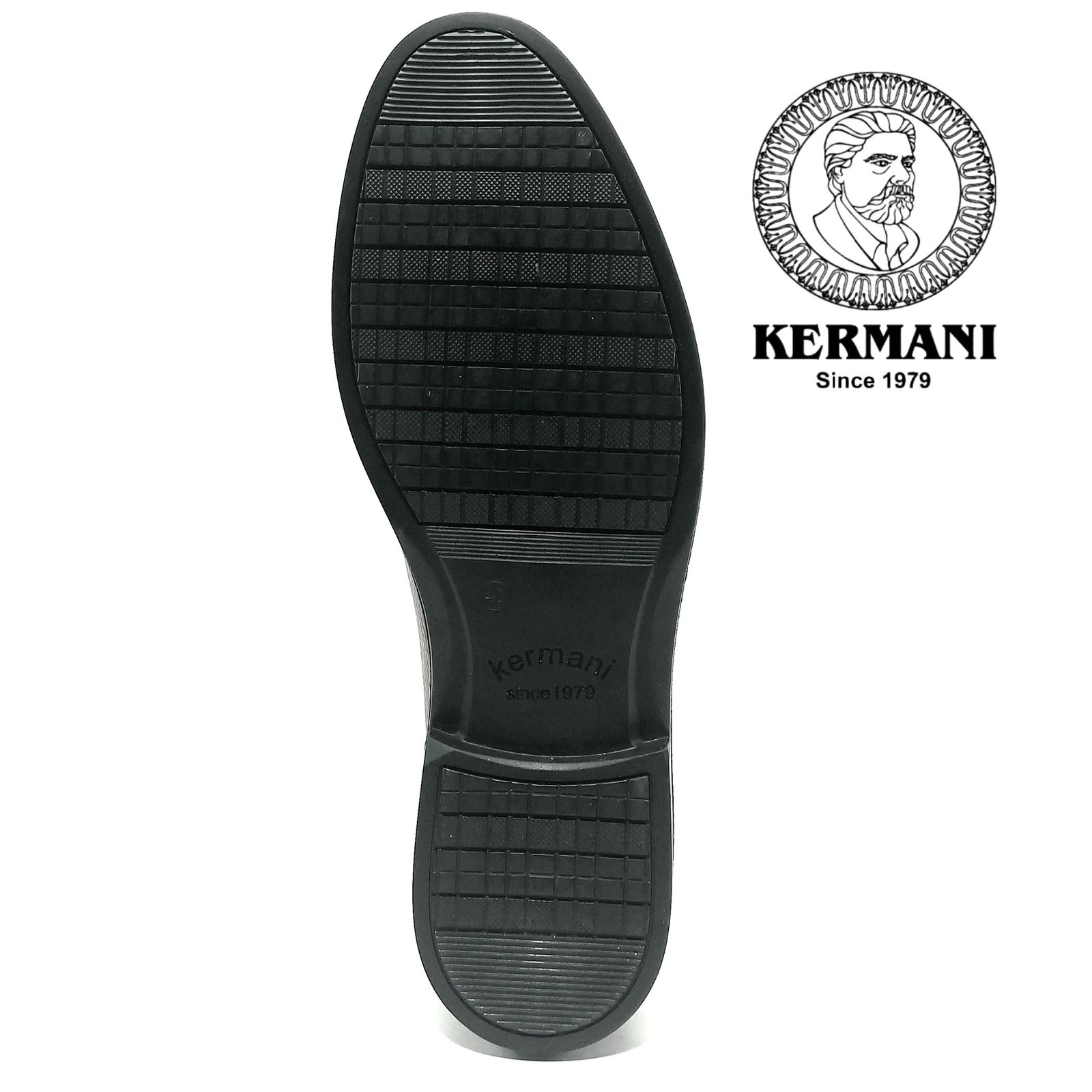 نیم بوت مردانه کرمانی مدل چرم دستدوز طبیعی کد 647 رنگ مشکی -  - 6