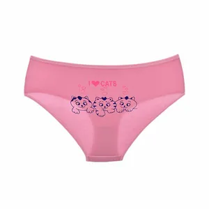 شورت زنانه مدل نخ پنبه اسلیپ گربه 