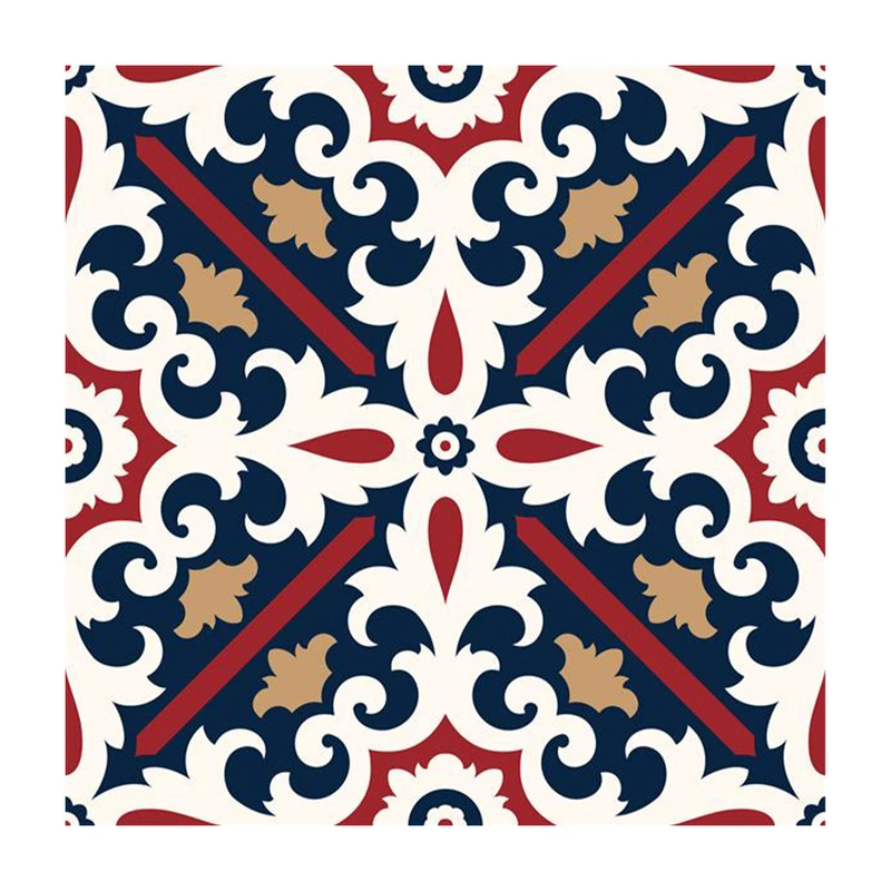 کاشی گلاک مدل اسلیمی طرح سنتی ایرانی کد TT136