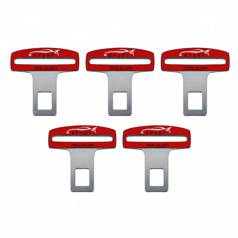 زبانه کمربند ایمنی خودرو مدل T5 بسته 5 عددی