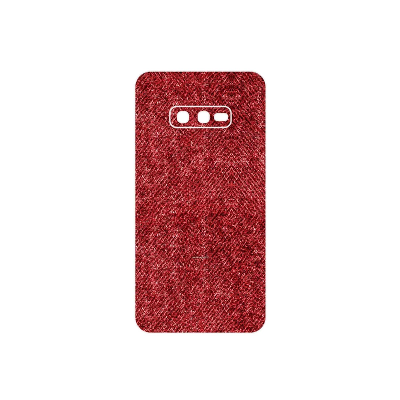برچسب پوششی ماهوت مدل Fabric Texture 4 مناسب برای گوشی موبایل سامسونگ Galaxy S10e