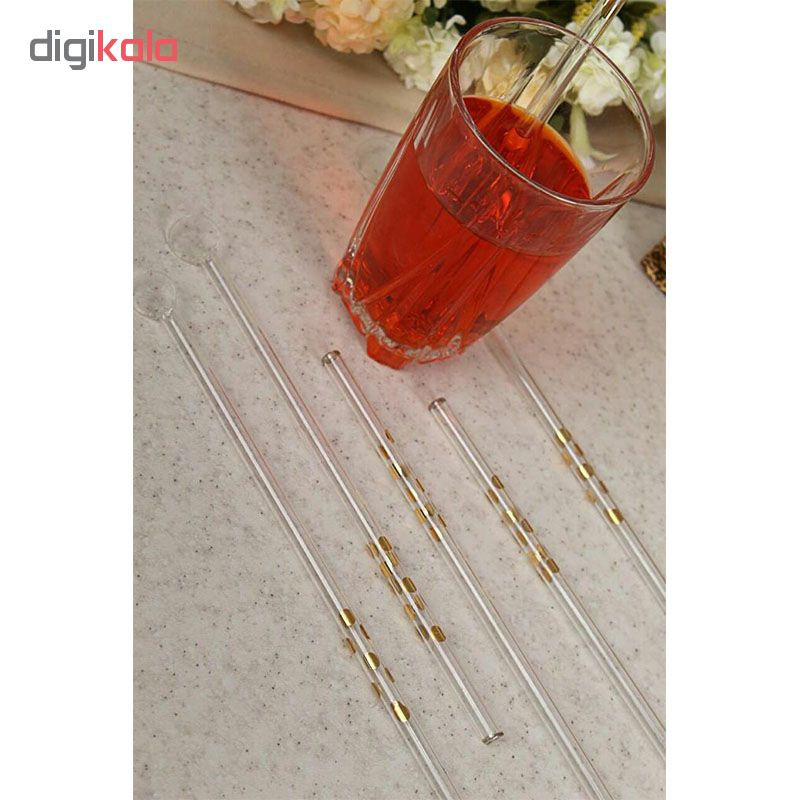 نی نوشیدنی مدل KH01 مجموعه 6 عددی
