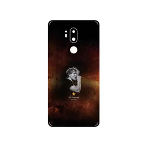 MAHOOT Ed Sheeran Cover Sticker for LG G7 PLUS THINQ