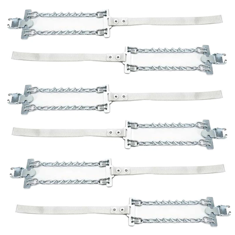 زنجیر چرخ خودرو مدل تسمه ای مناسب برای MVM X55 بسته 6 عددی