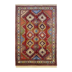 فرش دستباف چهار و نیم متری طرح لوزی مدل AA175