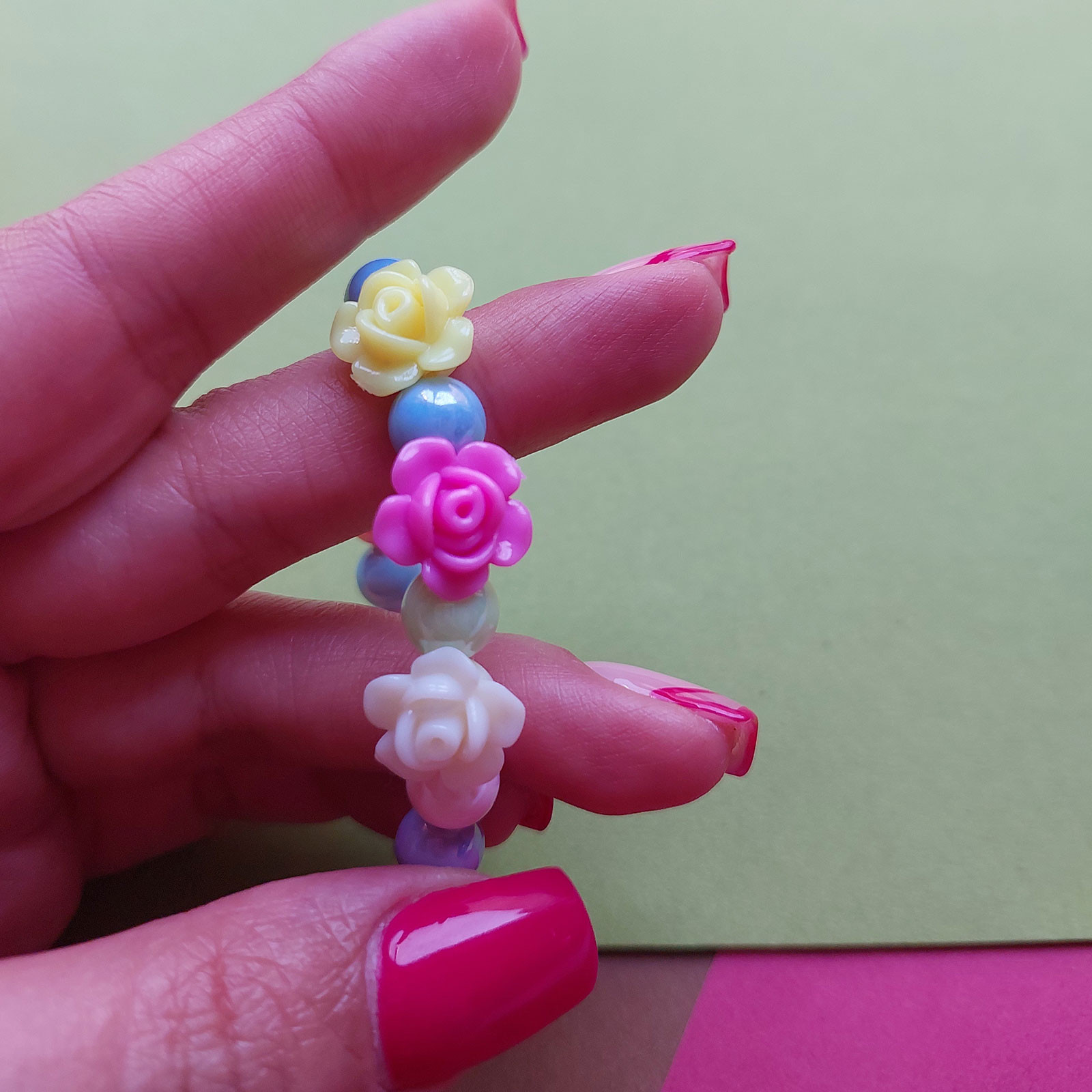 نیم ست دخترانه مدل گل کد SETK005