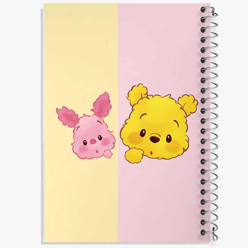 دفتر مشق 100 برگ خندالو طرح خرس پو کد N3758