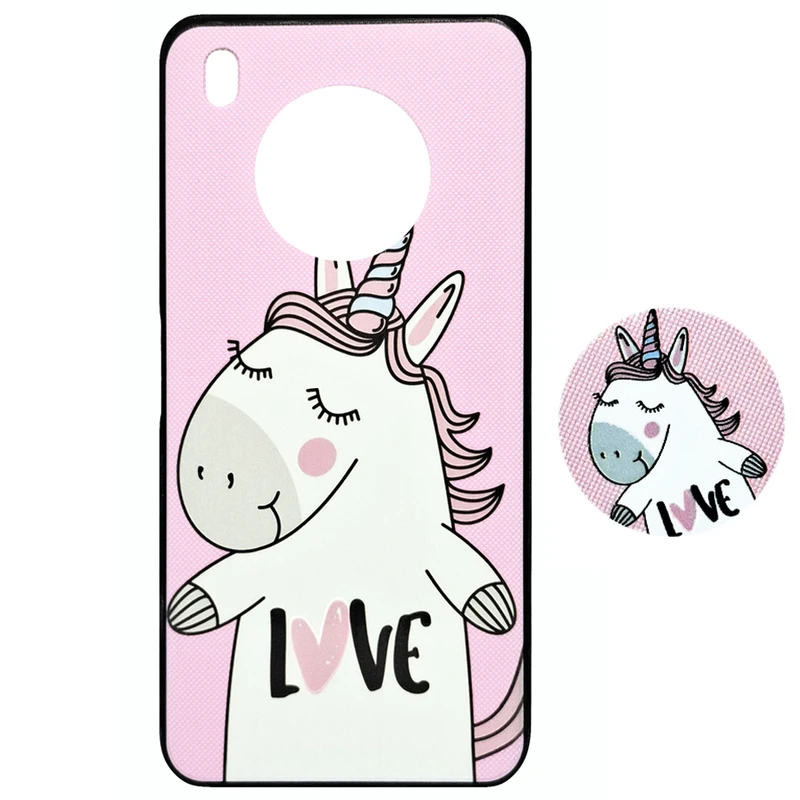 کاور مدل تک شاخ لاو مناسب برای گوشی موبایل هوآوی Y9a به همراه پاپ سوکت