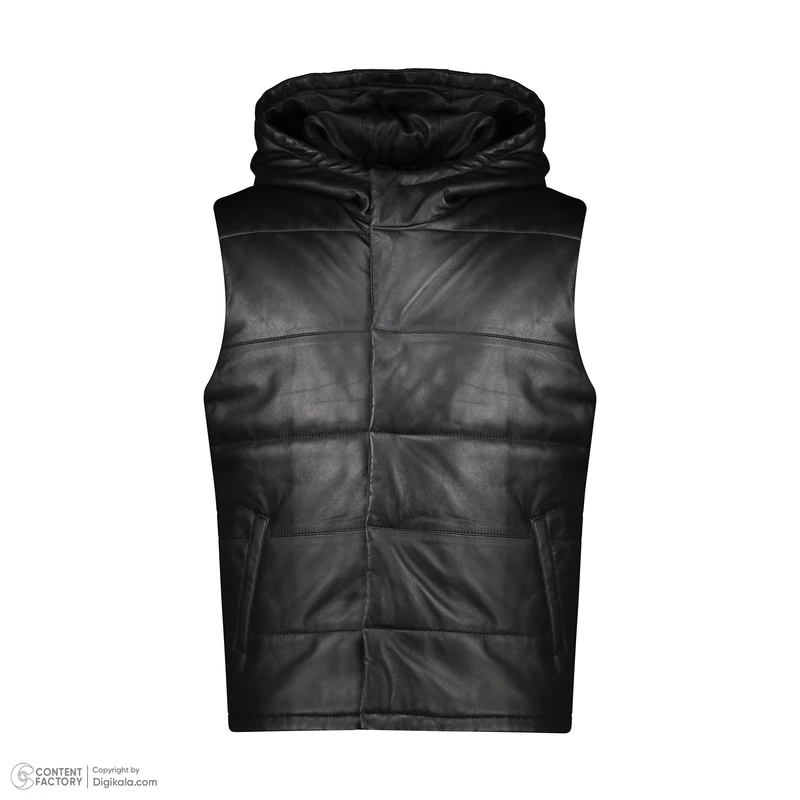 عکس شماره 2 : پافر مردانه چرم مشهد مدل w0518-001