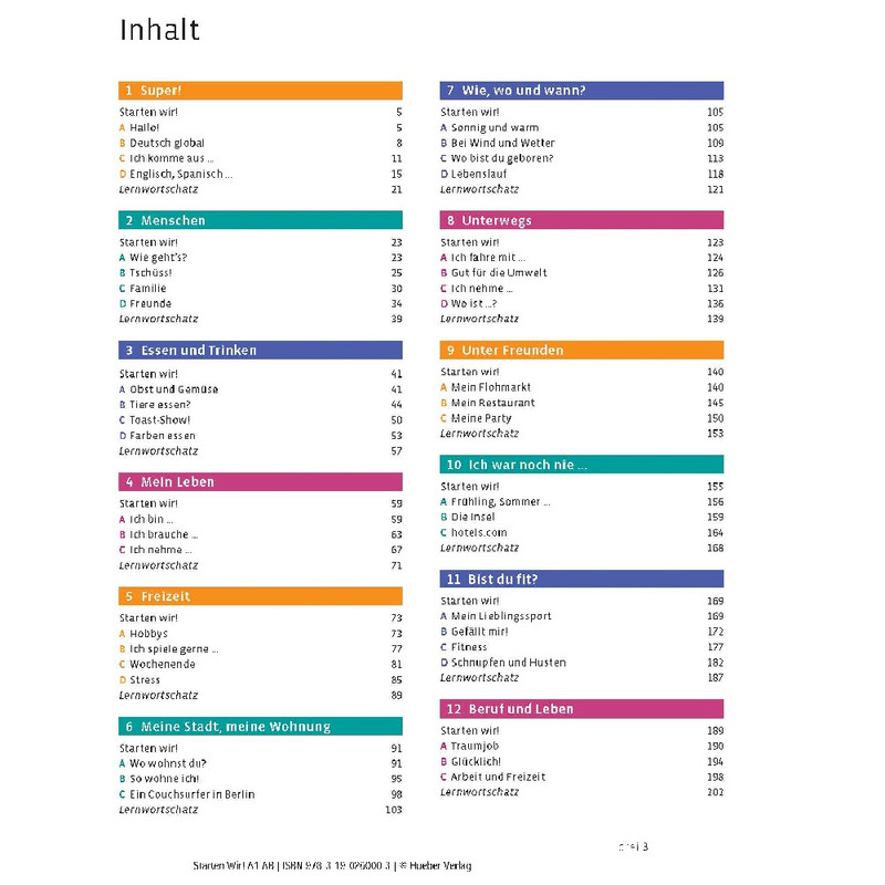 کتاب Starten Wir A1 اثر Rolf Bruseke انتشارات Hueber
