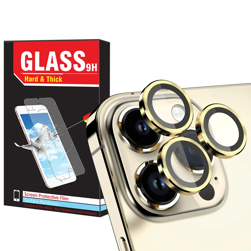 محافظ لنز دوربین هارد اند تیک مدل Ring Metal HT مناسب برای گوشی موبایل اپل iPhone 16 Pro / 16 Pro Max
