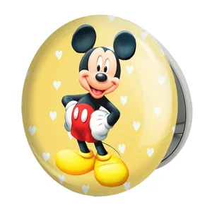 آینه جیبی خندالو طرح میکی موس Mickey Mouse مدل تاشو کد 2434 