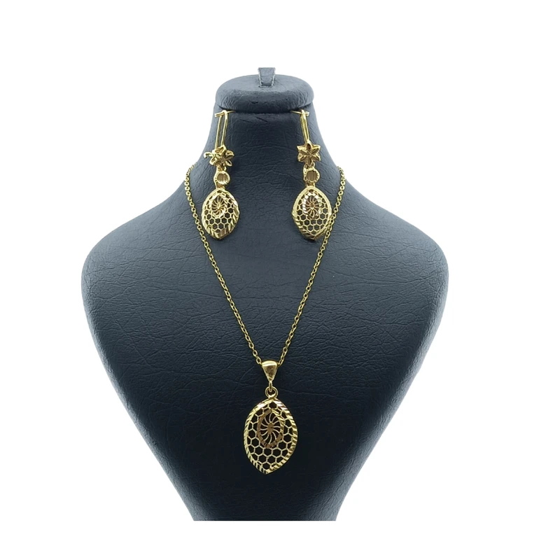 نیم ست زنانه مدل لانه زنبوری کد GS0087