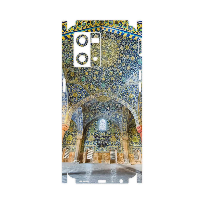 برچسب پوششی ماهوت مدل Imam Mosque in Isfahan-FullSkin مناسب برای گوشی موبایل اپو Reno 8 4G