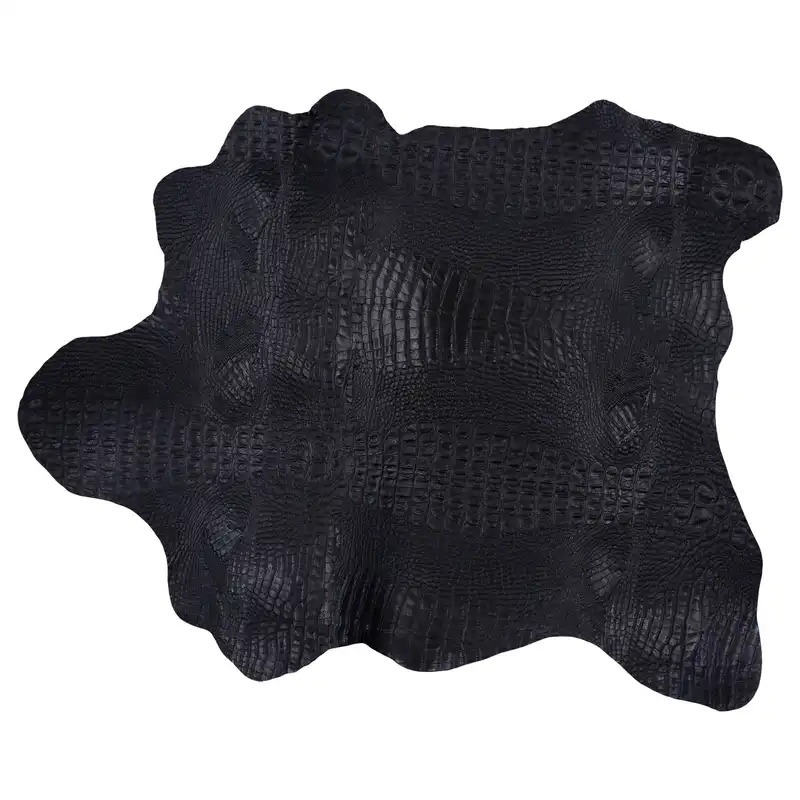 چرم طبیعی مدل بزی کورکودیل مدل 02G036C