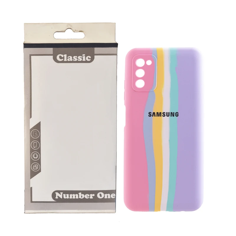 کاور طرح آبرنگی مدل سیلیکون کد KHO.123 مناسب برای گوشی موبایل سامسونگ GALAXY A03S / A02S