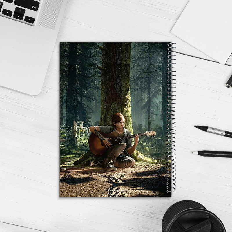 دفتر مشق 60 برگ پدیده نقش طرح the last of us کد 04