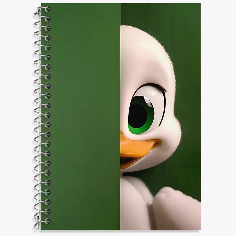 دفتر نت موسیقی 50 برگ خندالو طرح اردک کیوت کد N2717