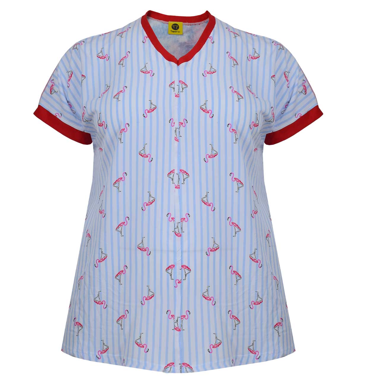 تی شرت زنانه تپل تیپ کد 0001-155
