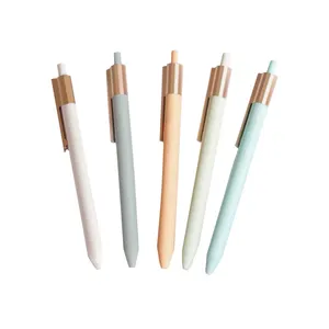 خودکار 0.5 میلی متری مدل کلیکی طرح پاستیلی بسته ۵ عددی