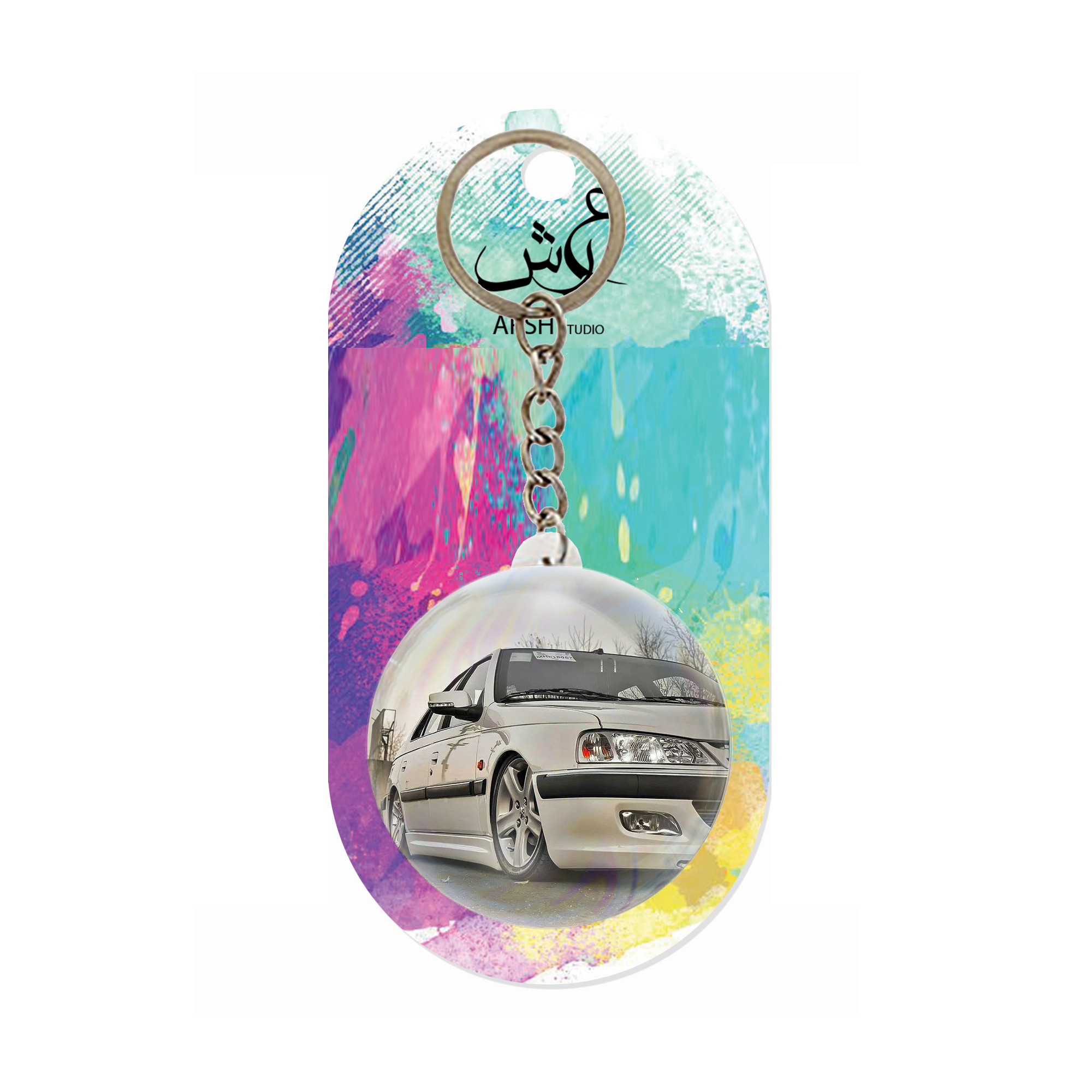 جاکلیدی عرش مدل فانتزی ماشین اسپرت کد Asj3961