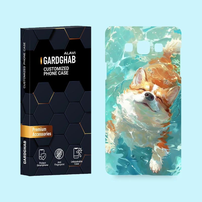 کاور گارد قاب علوی مدل حیوانات مناسب برای گوشی موبایل سامسونگ Galaxy A7 2015 / A700