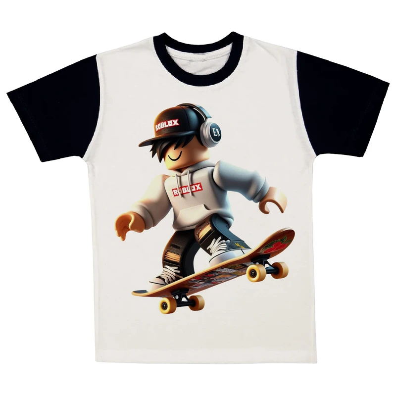 تی شرت آستین کوتاه پسرانه مدل ماینکرفت A217