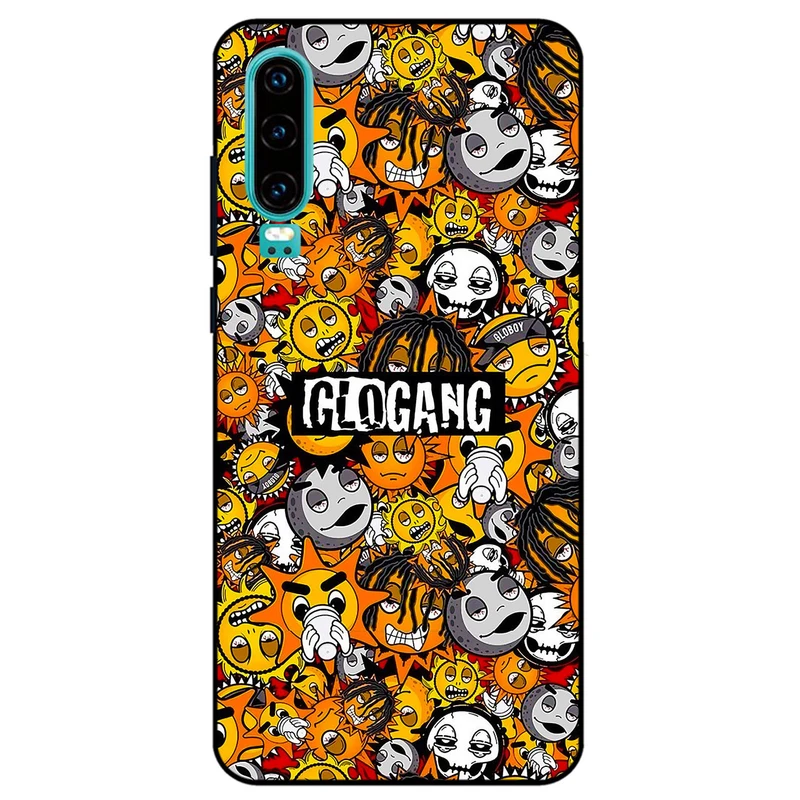 کاور مگافون طرح شکلک مدل 8243 مناسب برای گوشی موبایل هوآوی P30